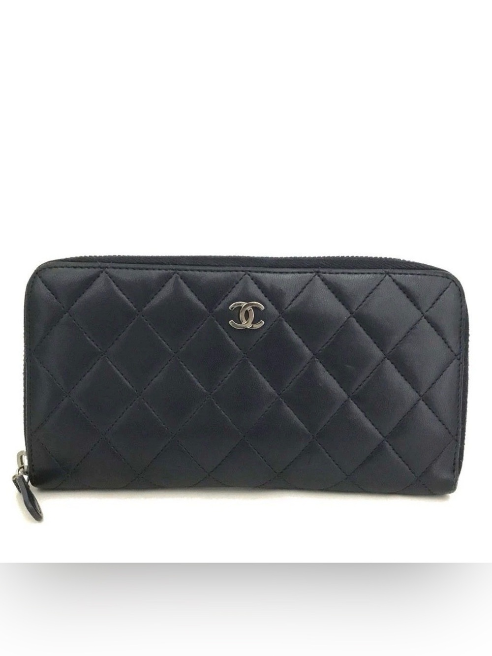 CHANEL Quilted Matelasse Wallet